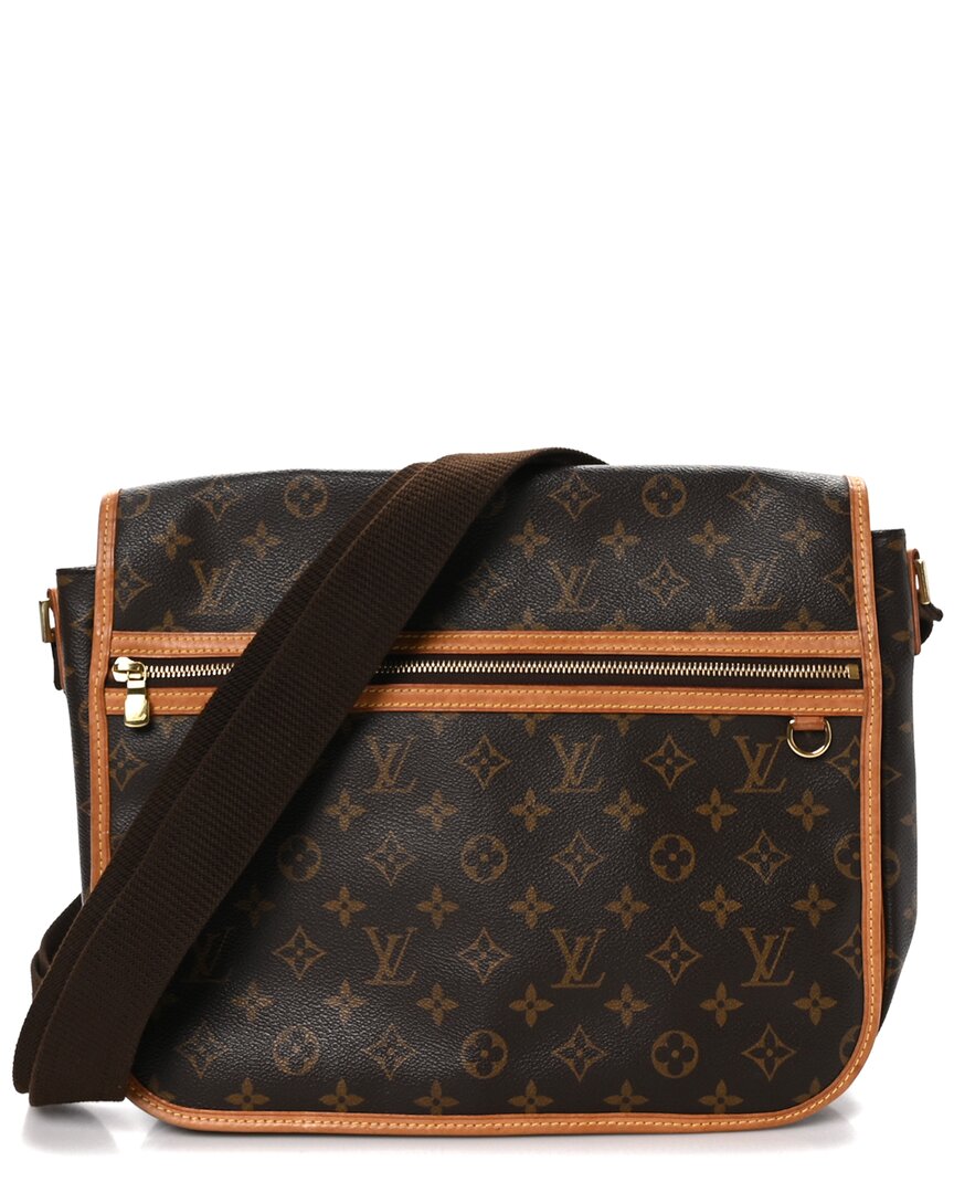 Pre-owned Louis Vuitton Brown Monogram Coated Canvas Messenger Bosphore (authentic Pre- Loved)
