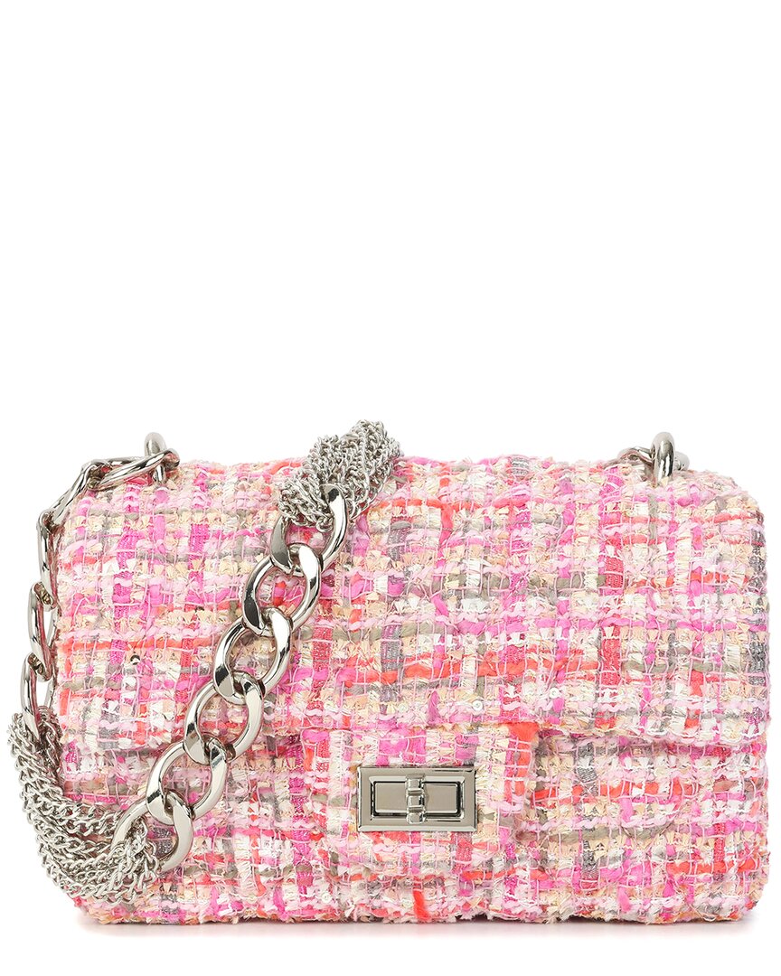 TIFFANY & FRED PARIS TIFFANY & FRED PARIS WOOL & LEATHER CROSSBODY