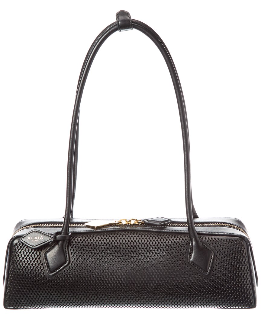 Alaïa Alaia Le Teckle Medium Leather Shoulder Bag