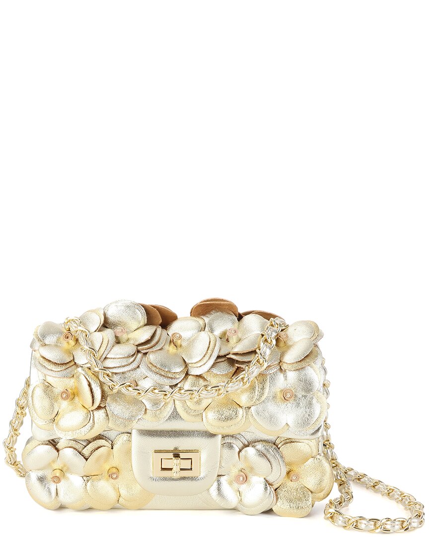 Tiffany & Fred Paris Full-grain Leather Shoulder Bag