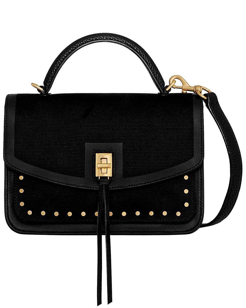 Rebecca Minkoff Darren Surplus Canvas & Leather Crossbody