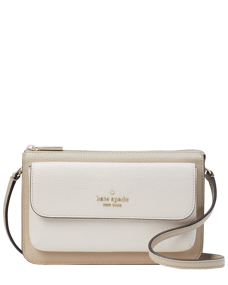 Kate Spade New York Leila Colorblock Pebbled Leather Small Crossbody