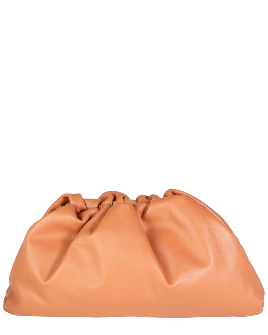 Bottega Veneta Tan Leather Pouch (authentic Pre-loved)