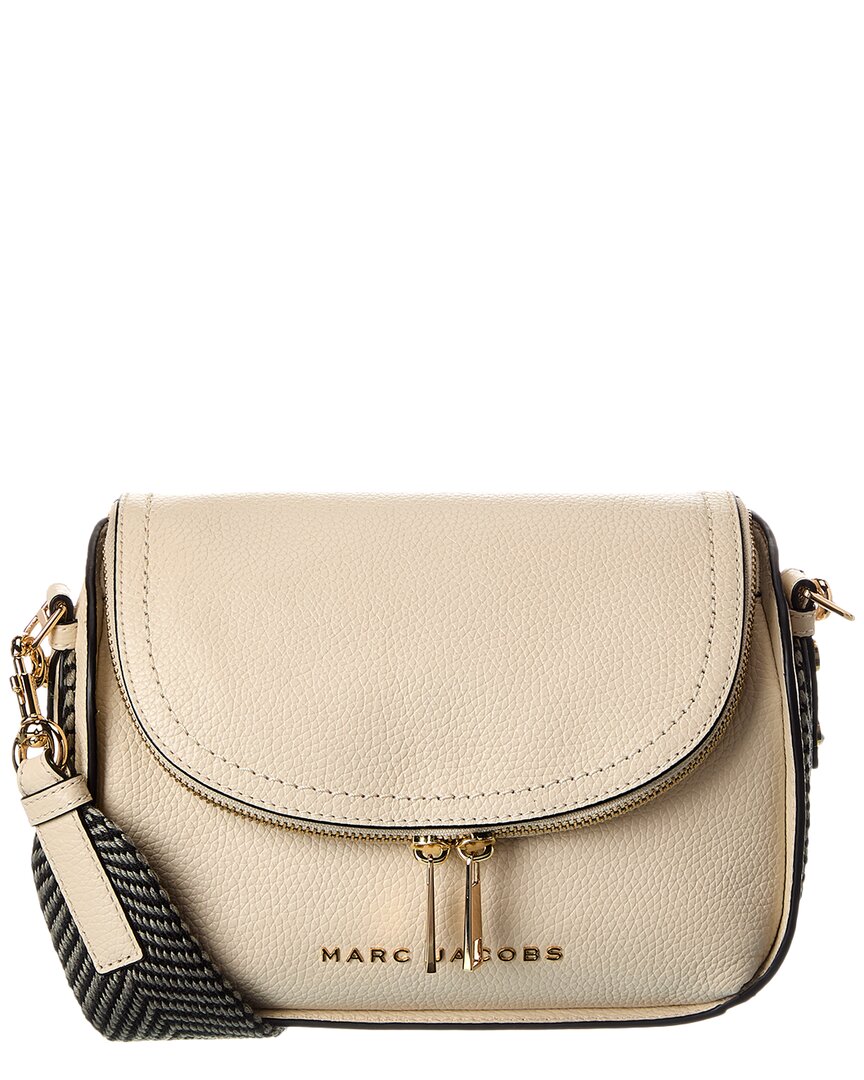 Marc Jacobs Mini Leather Messenger Crossbody In White