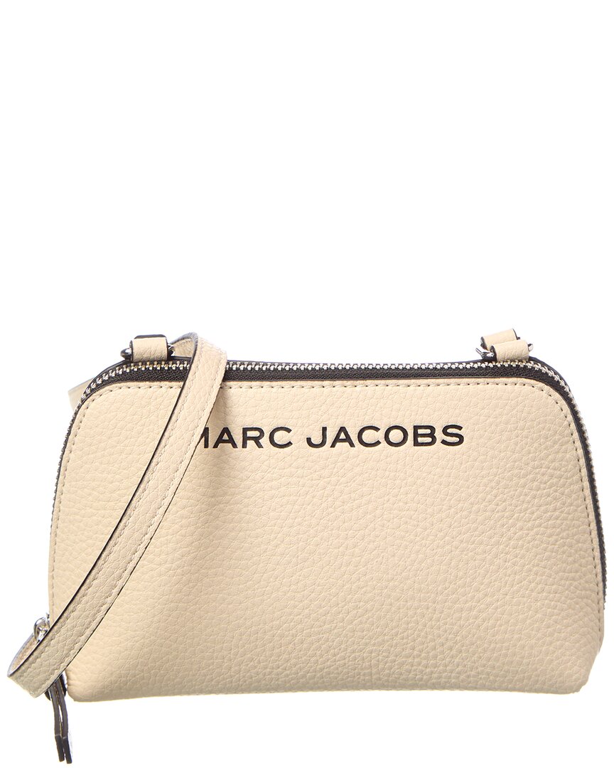 Marc Jacobs Small Leather Crossbody Pouch In White