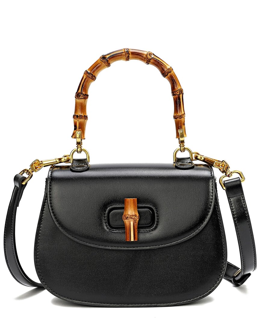 Tiffany & Fred Smooth Leather Satchel