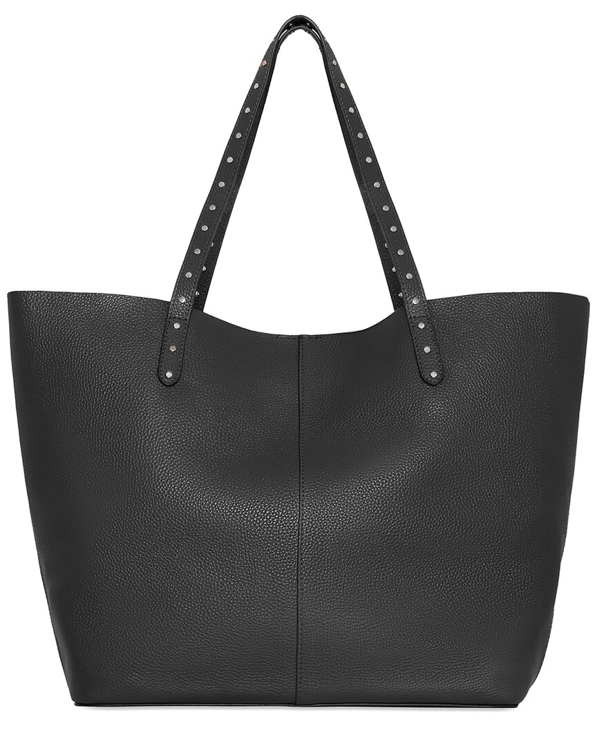 Rebecca Minkoff Soft Studded Leather Tote In Gray