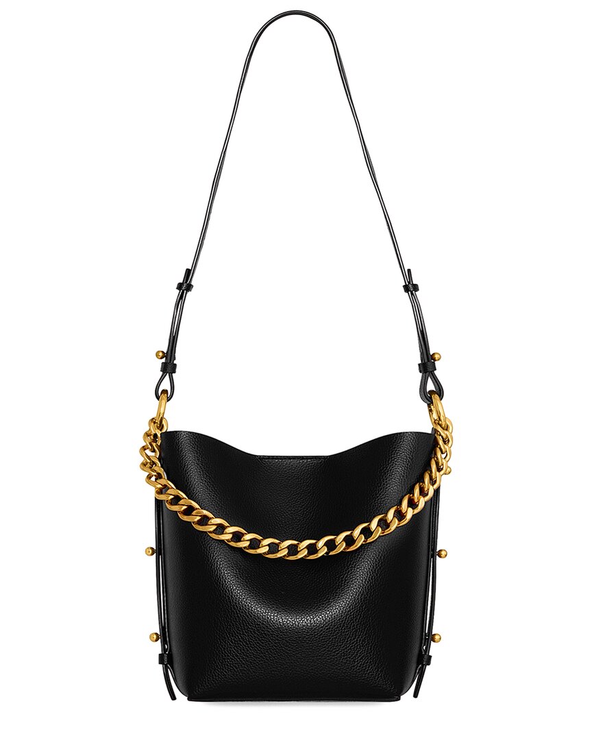 Rebecca Minkoff Kate Large Leather Bucket Bag In Black