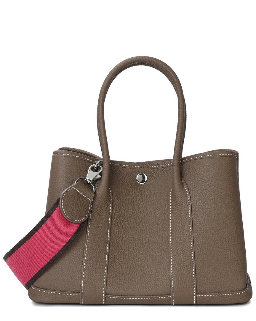Tiffany & Fred Paris Top-grain Leather Satchel