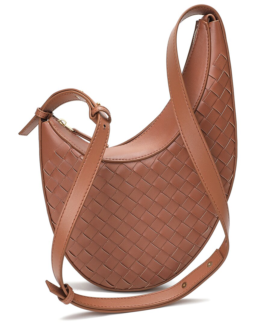 Tiffany & Fred Paris Quilted & Studded Smooth Leather Hobo Bag