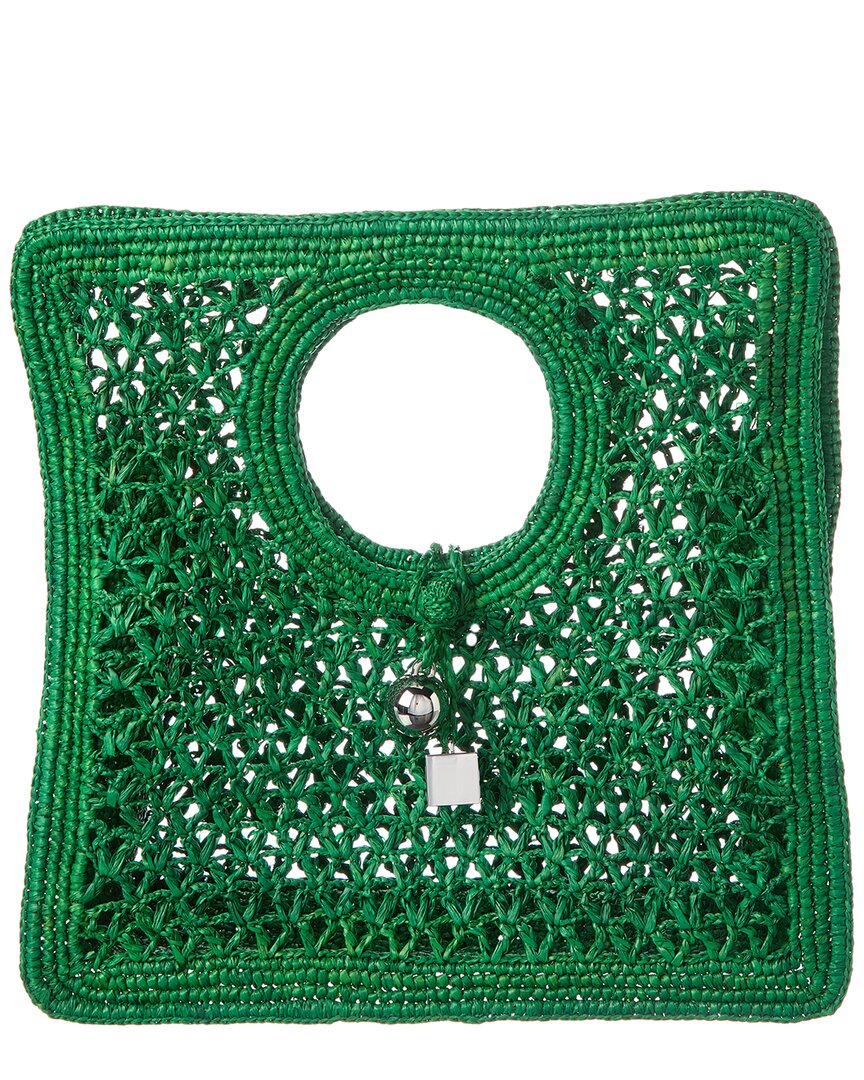 Jacquemus Small Spiaggia Woven-raffia Top Handle Bag