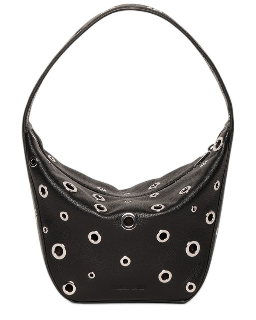 Walter Baker Cameron Leather Shoulder Bag In Black