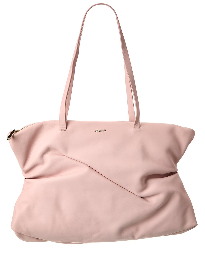 Jason Wu Leather Tote In Pink