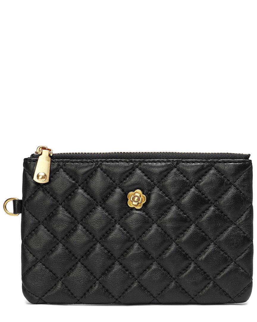 Tiffany & Fred Paris Quilted Leather Pouch