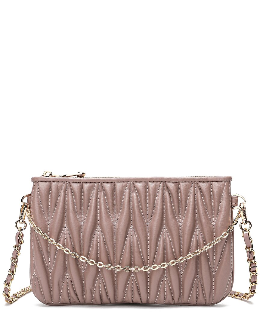 Tiffany & Fred Paris Mimi Leather Clutch