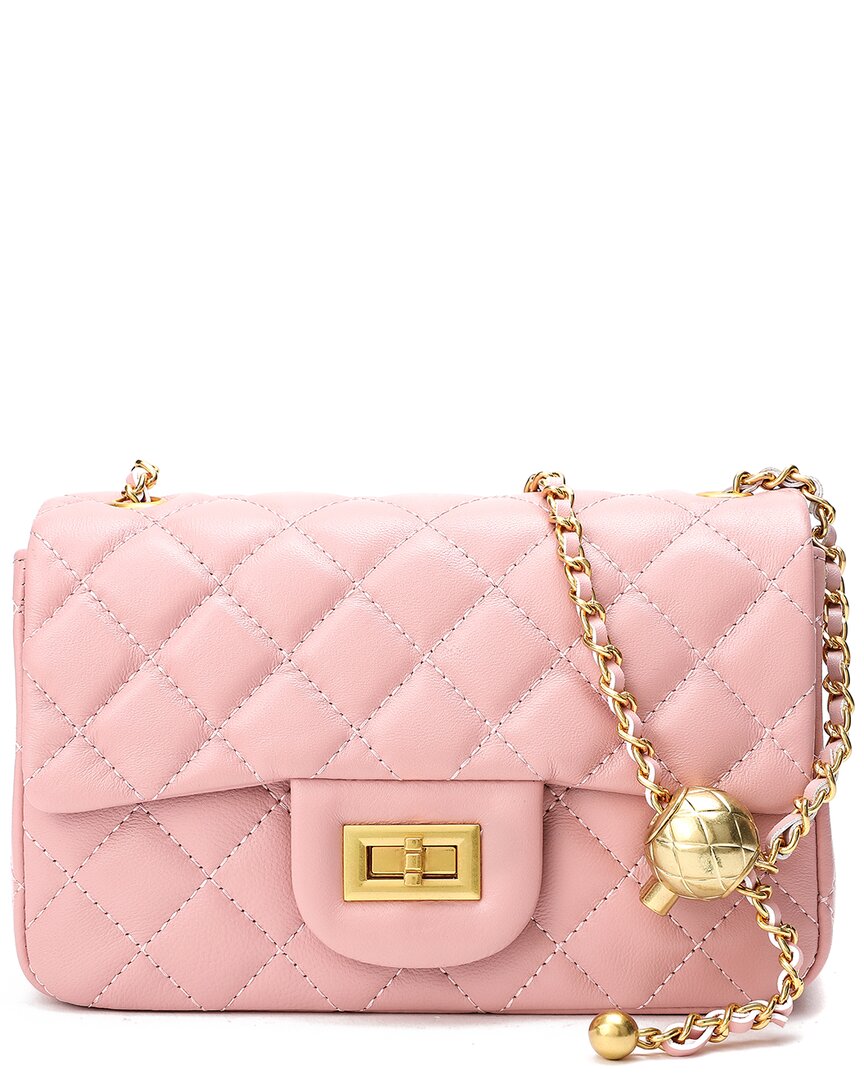 Tiffany & Fred Paris Quilted Leather Crossbody