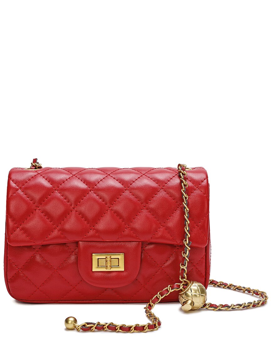 Tiffany & Fred Paris Quilted Leather Crossbody