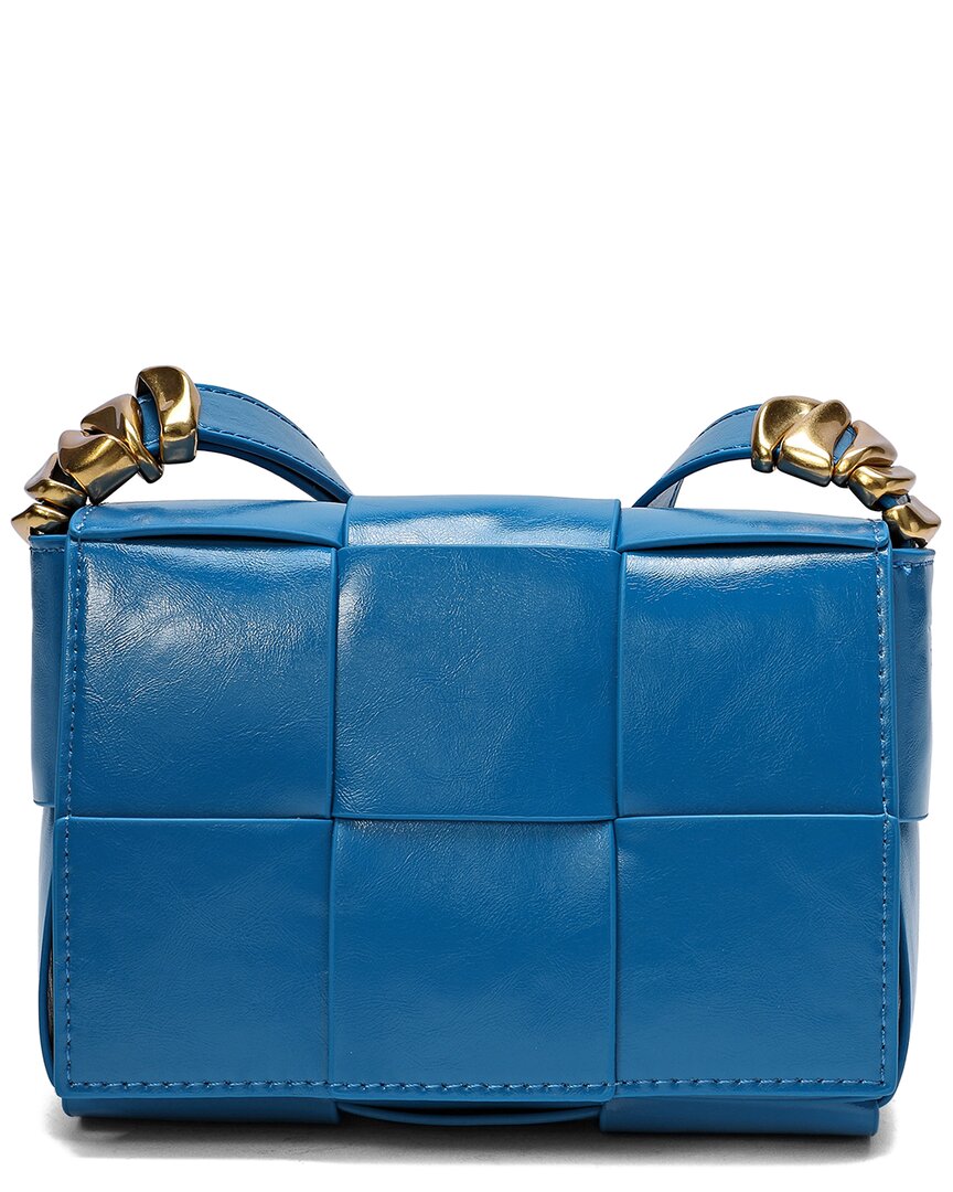 Tiffany & Fred Paris Woven Leather Crossbody