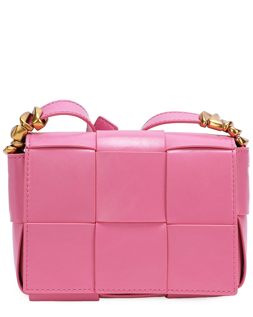 Tiffany & Fred Paris Woven Leather Crossbody