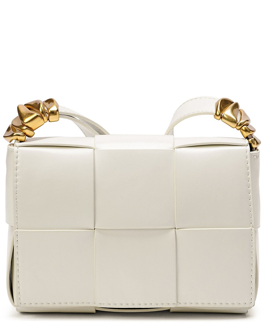 Tiffany & Fred Paris Woven Leather Crossbody