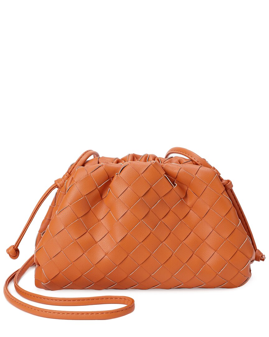 Tiffany & Fred Paris Woven Leather Crossbody