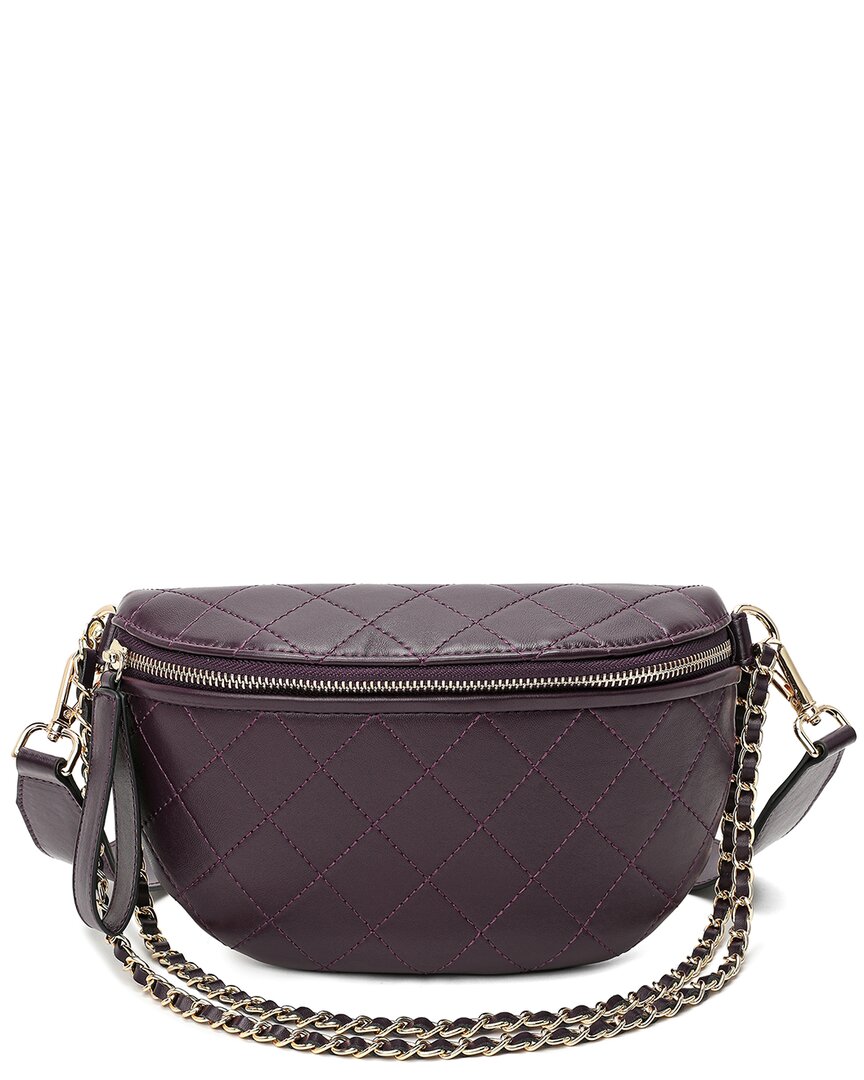 Tiffany & Fred Paris Quilted Leather Fanny Pack