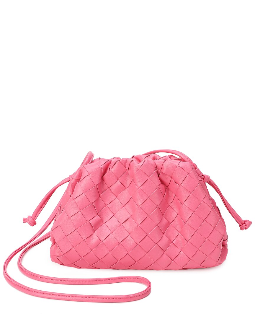 Tiffany & Fred Paris Woven Leather Crossbody