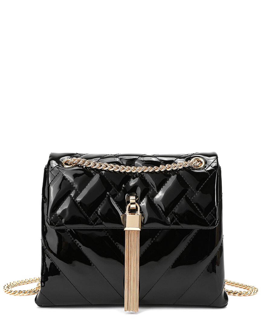 Tiffany & Fred Paris Quilted Leather Tassel Crossbody