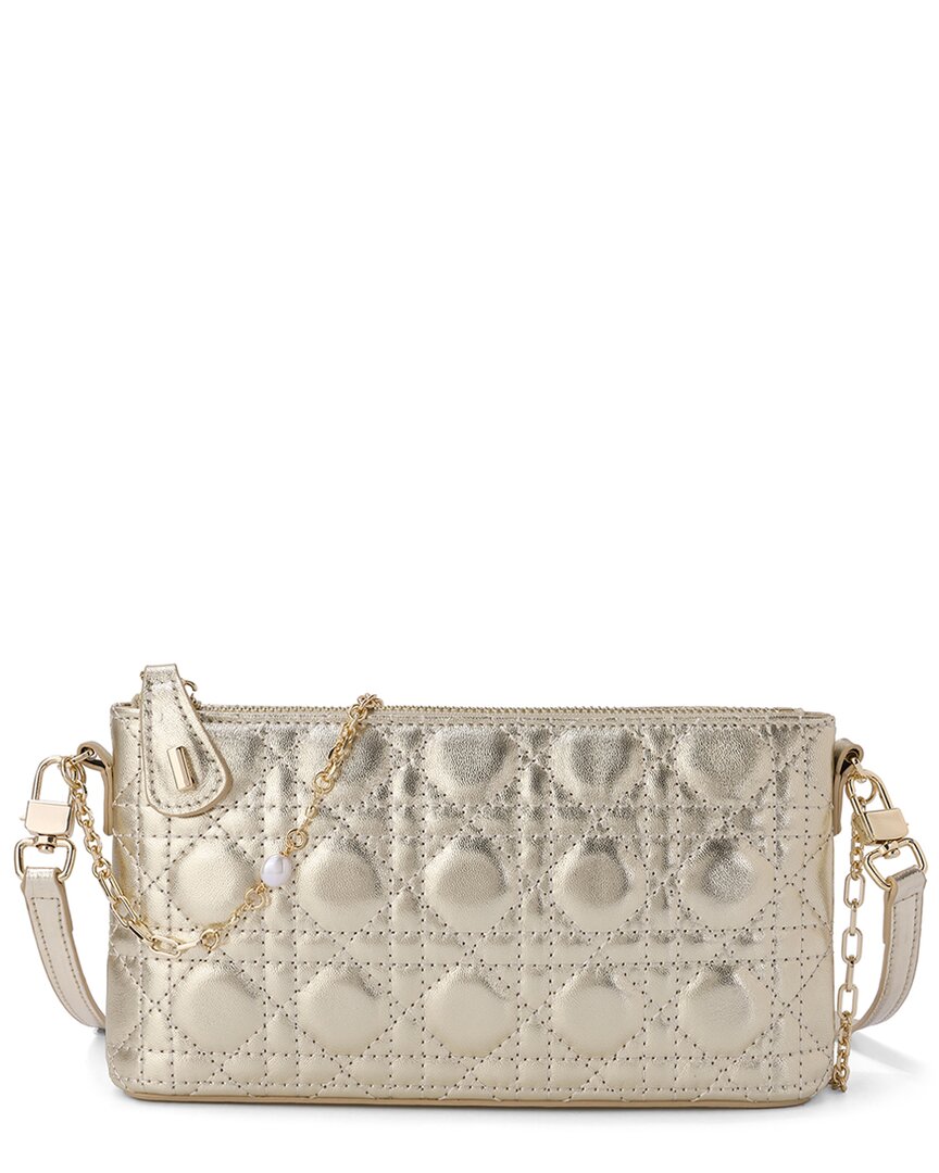 Tiffany & Fred Paris Quilted Leather Shoulder Bag