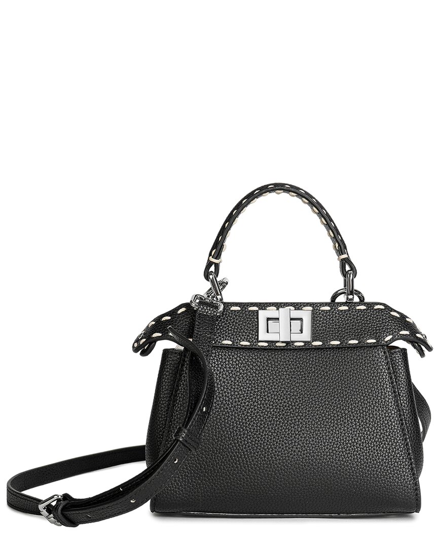 Tiffany & Fred Paris Leather Satchel Shoulder Bag