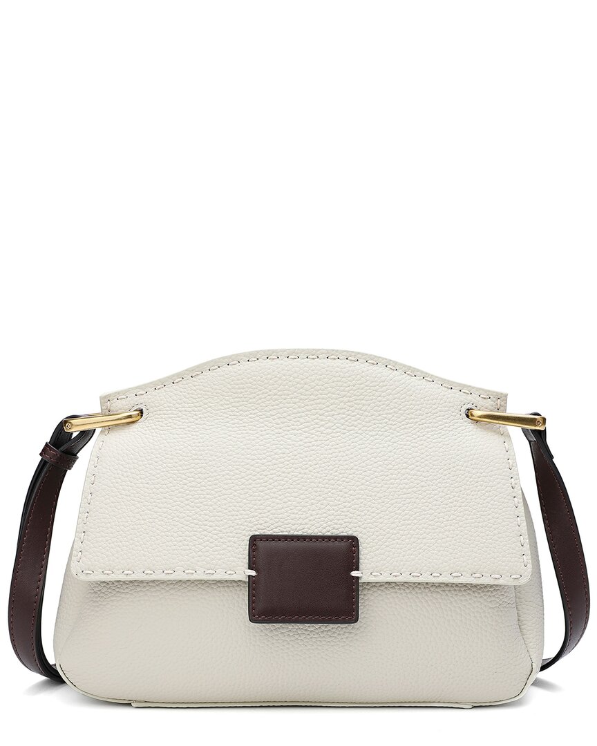 Tiffany & Fred Paris Full-grain Leather Crossbody