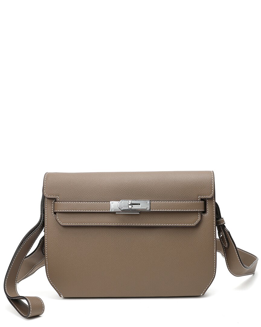 Tiffany & Fred Paris Togo Leather Crossbody