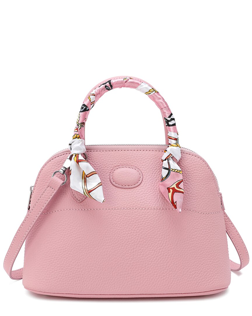 Tiffany & Fred Paris Top-grain Leather Satchel