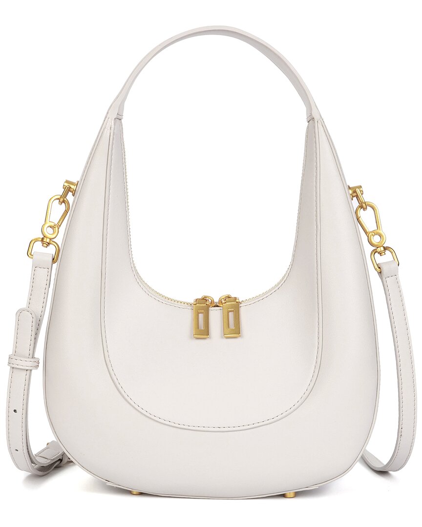 Tiffany & Fred Paris Smooth Leather Hobo Bag