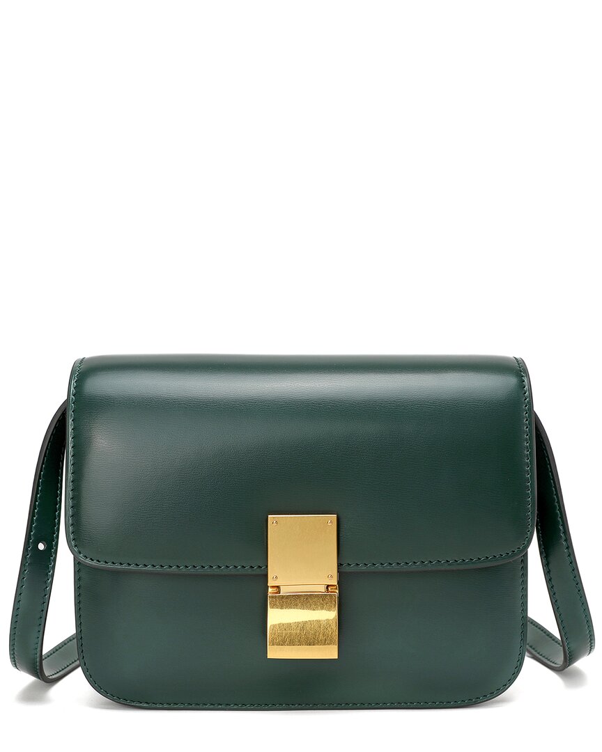 Tiffany & Fred Paris Smooth Leather Foldover Crossbody