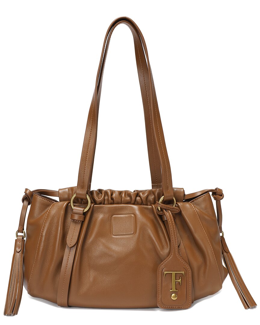 Tiffany & Fred Paris Leather Hobo Bag