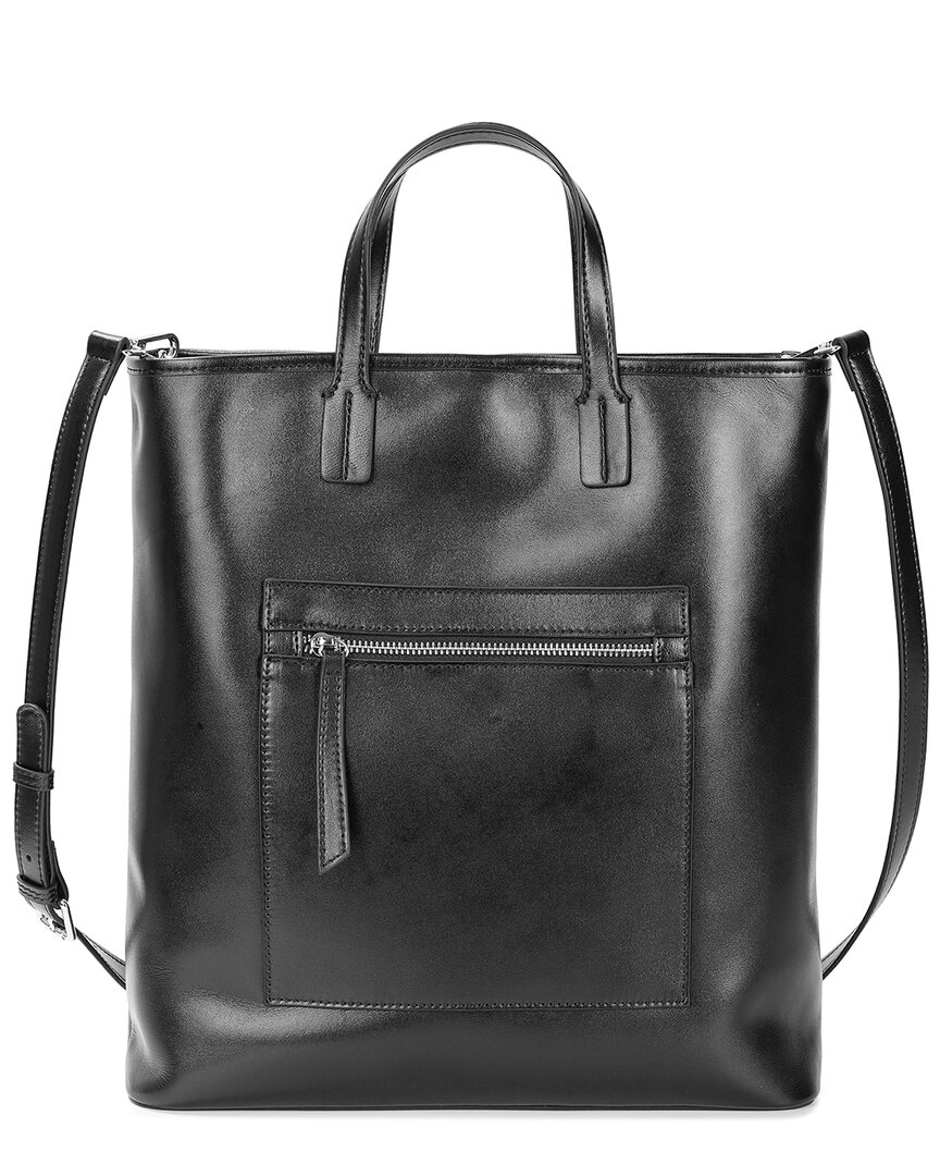 Tiffany & Fred Paris Shiny Leather Tote