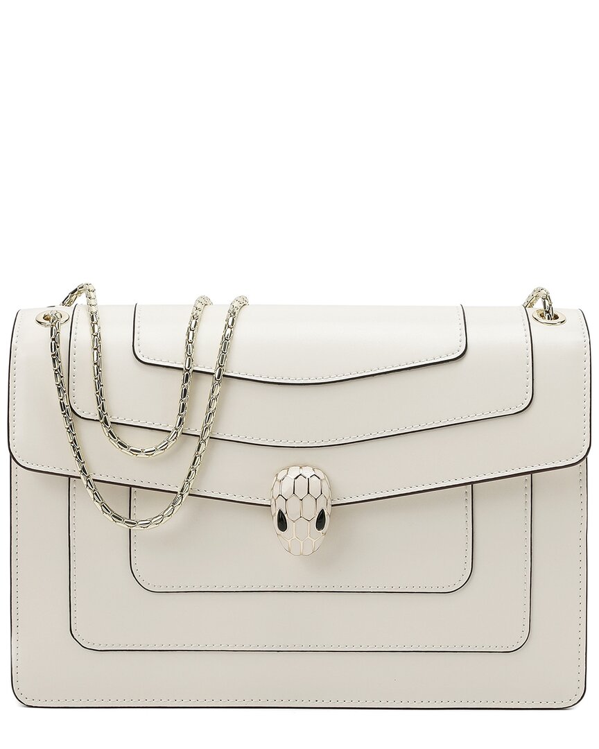 Tiffany & Fred Paris Fold-over Smooth Leather Crossbody