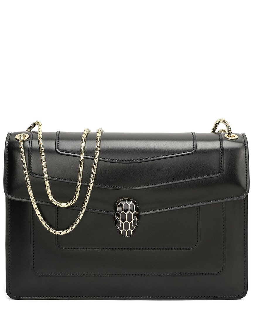 Tiffany & Fred Paris Fold-over Smooth Leather Crossbody