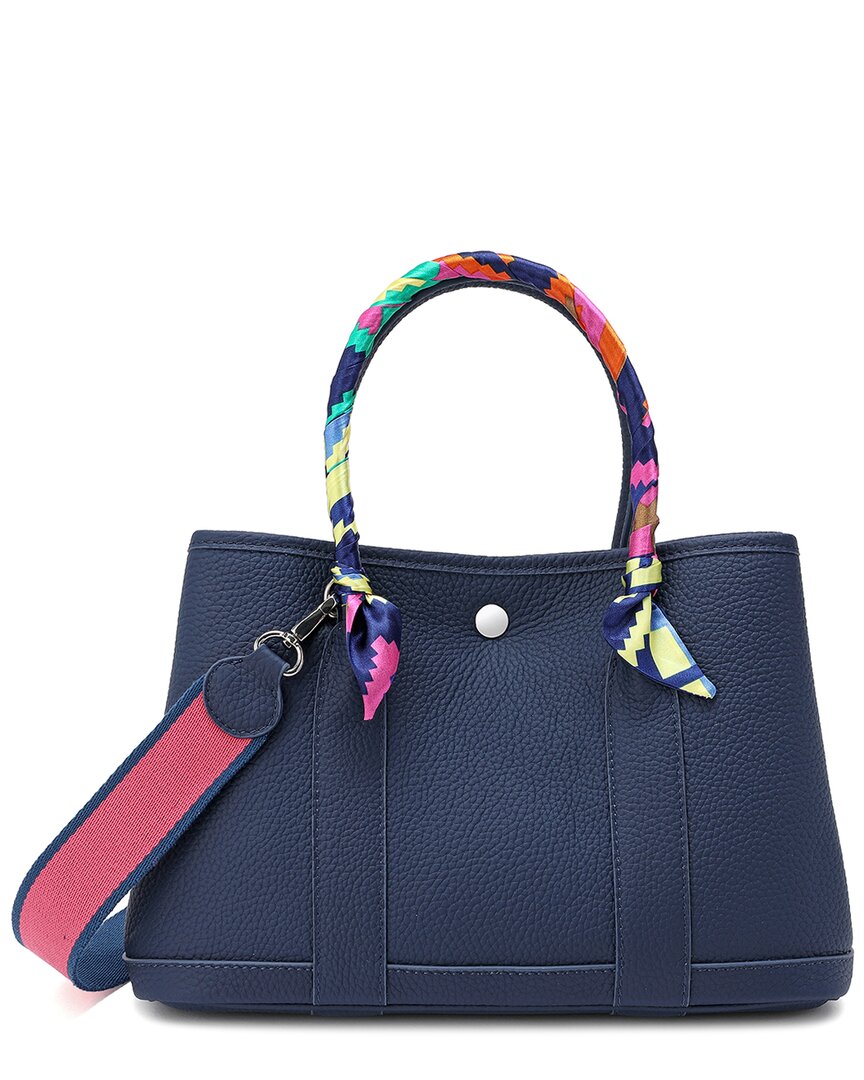 Tiffany & Fred Paris Top-grain Leather Satchel