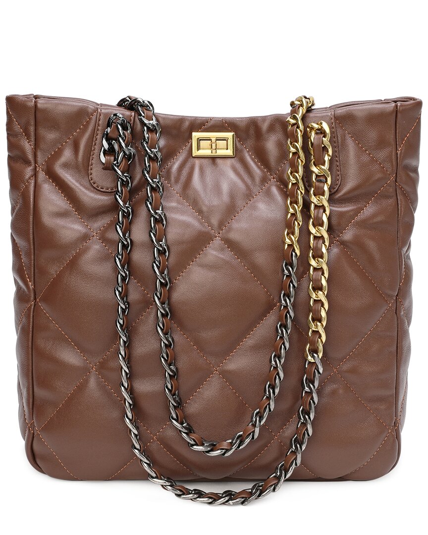 Tiffany & Fred Paris Leather Tote