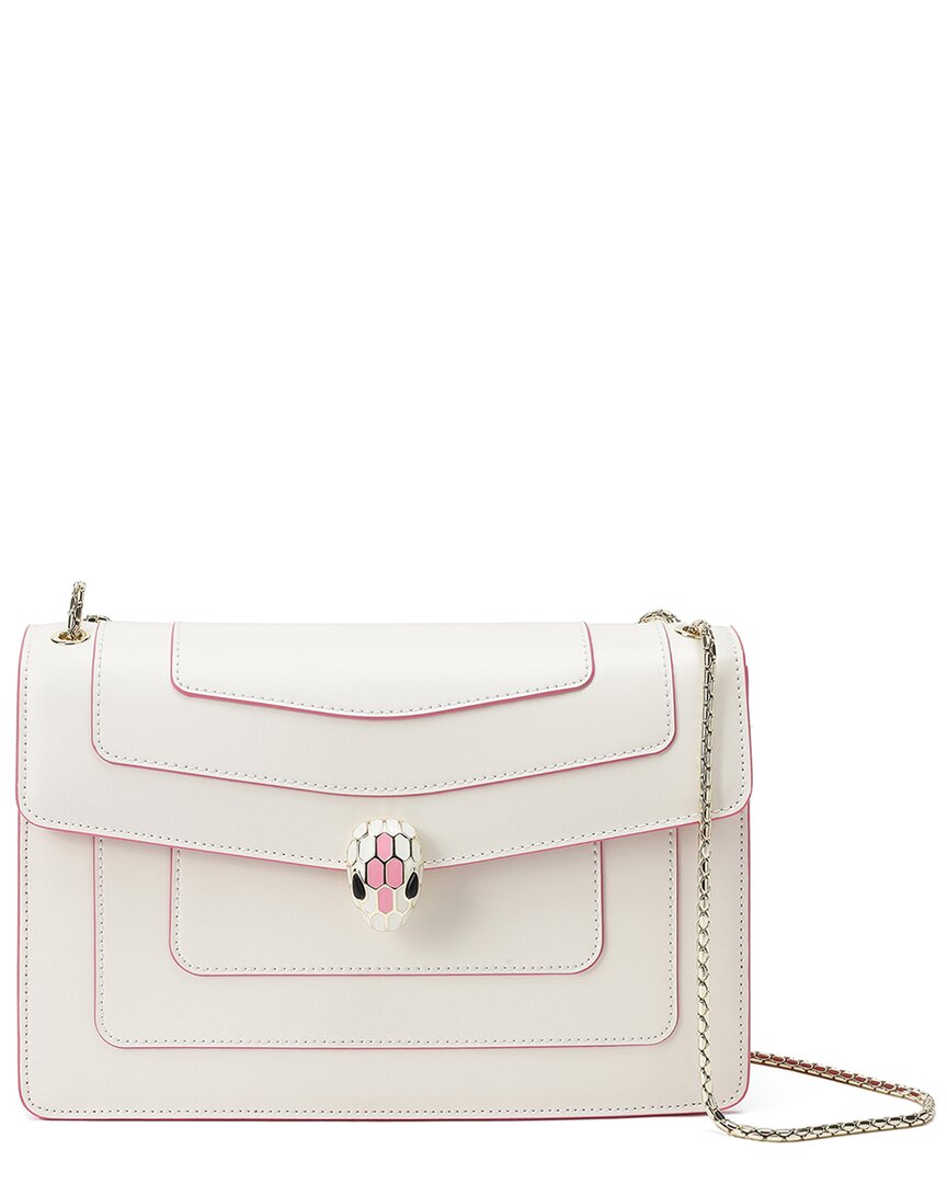 Tiffany & Fred Paris Smooth Leather Fold-over Crossbody
