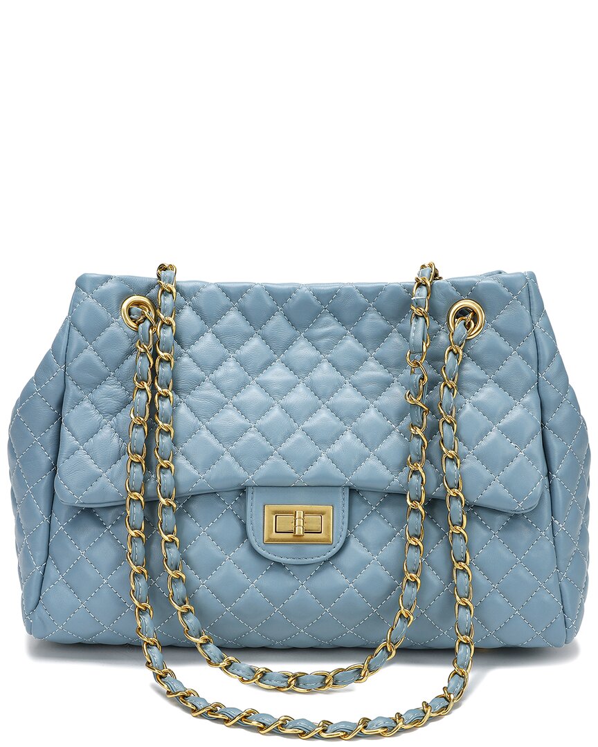 Tiffany & Fred Paris Leather Tote