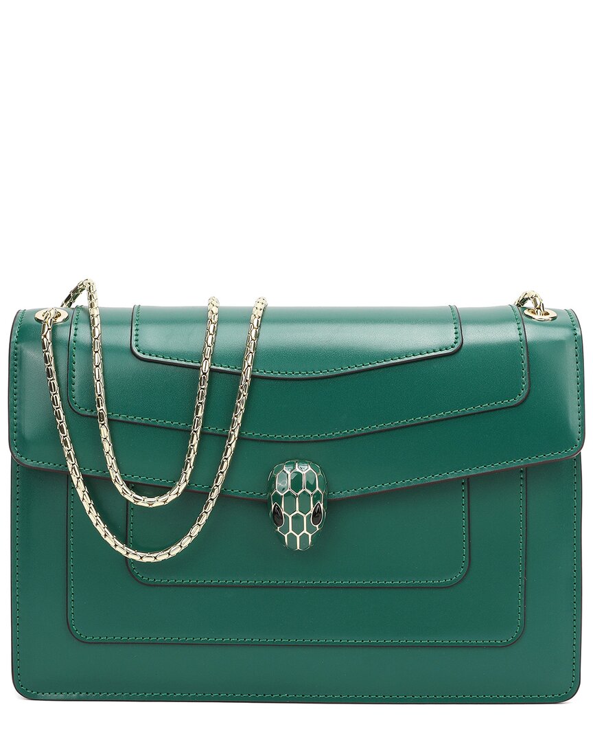 Tiffany & Fred Paris Fold-over Smooth Leather Crossbody