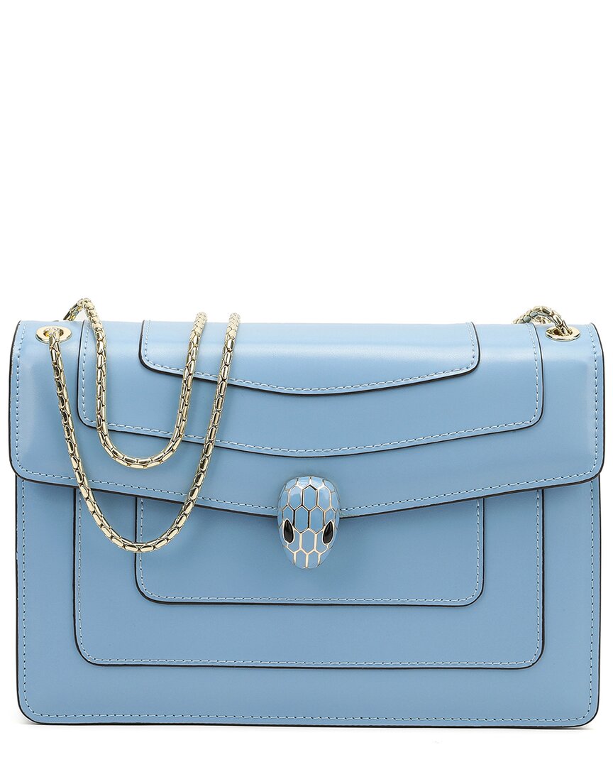 Tiffany & Fred Paris Fold-over Smooth Leather Crossbody