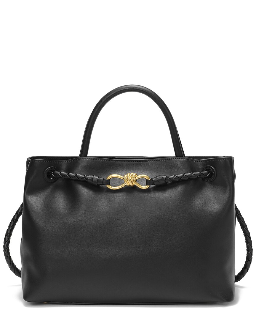 Tiffany & Fred Paris Large Smooth Leather Tote