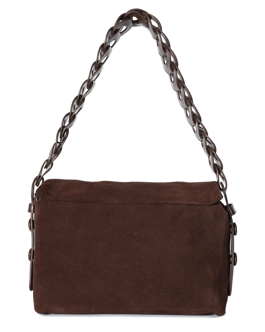 Tiffany & Fred Paris Hand-woven Leather Crossbody