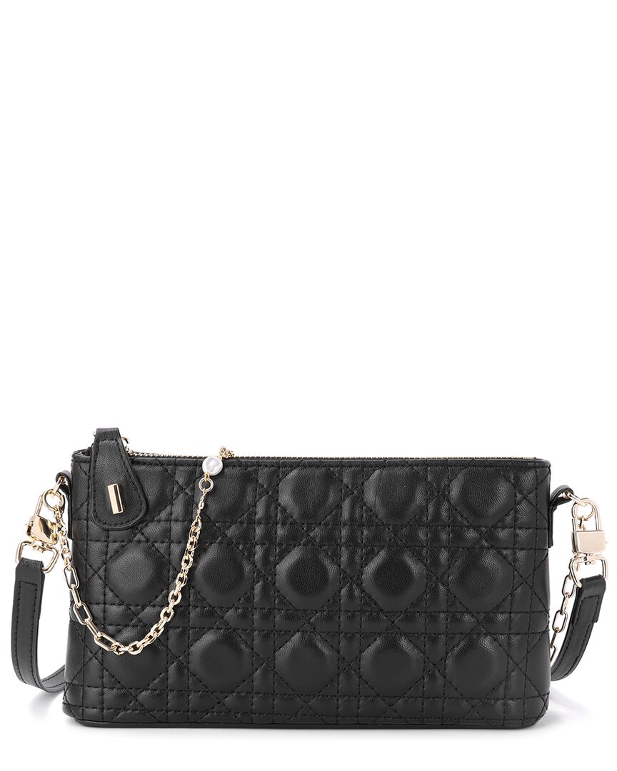 Tiffany & Fred Paris Quilted Leather Shoulder Bag