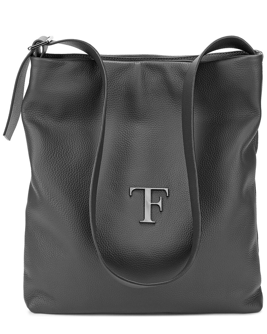 Tiffany & Fred Paris Full-grain Leather Tote