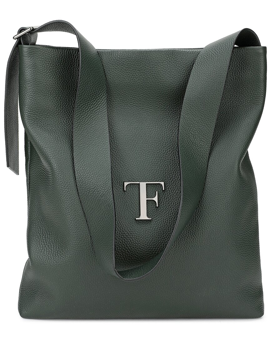 Tiffany & Fred Paris Full-grain Leather Tote